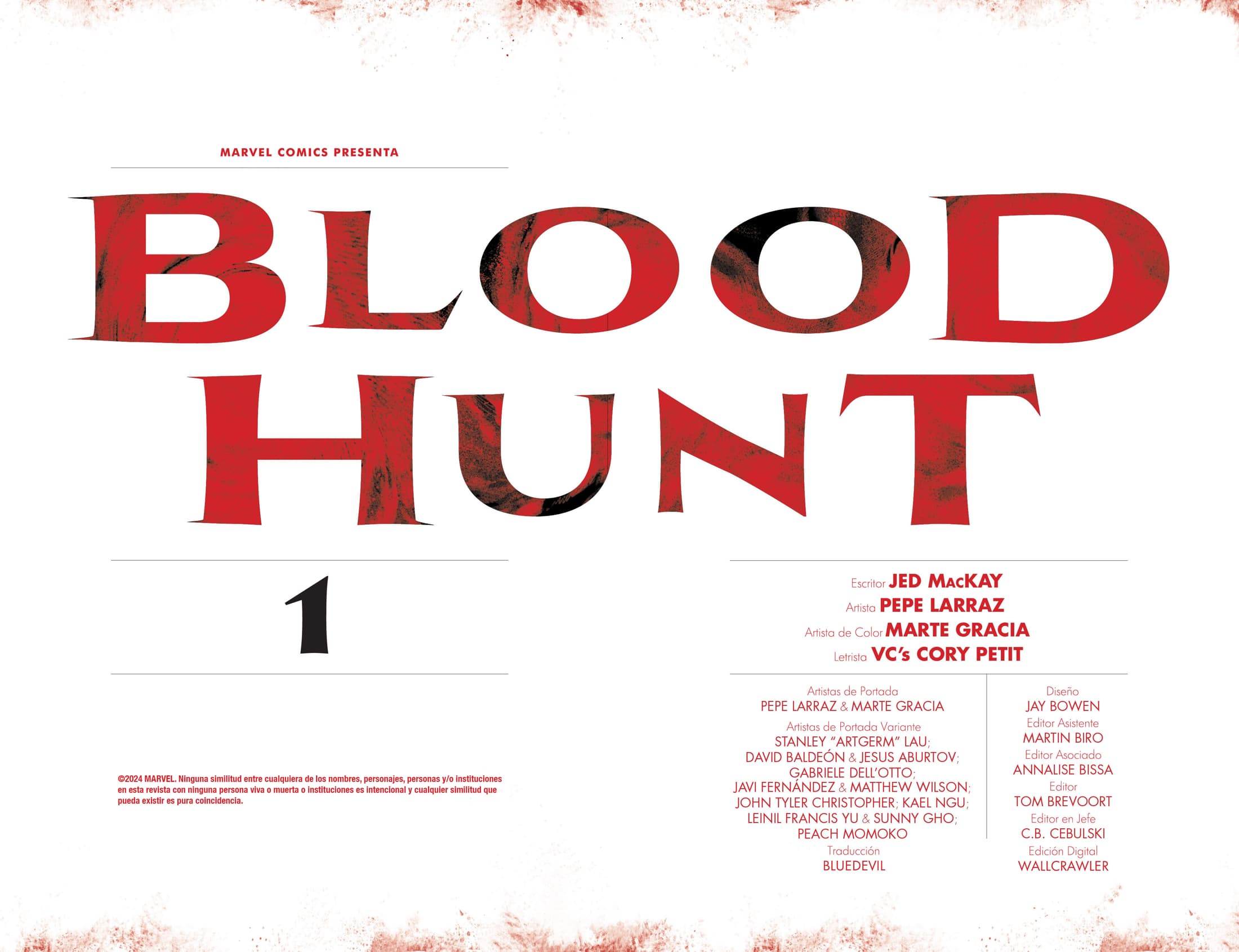 Read Blood Hunt (2024) Manga Online