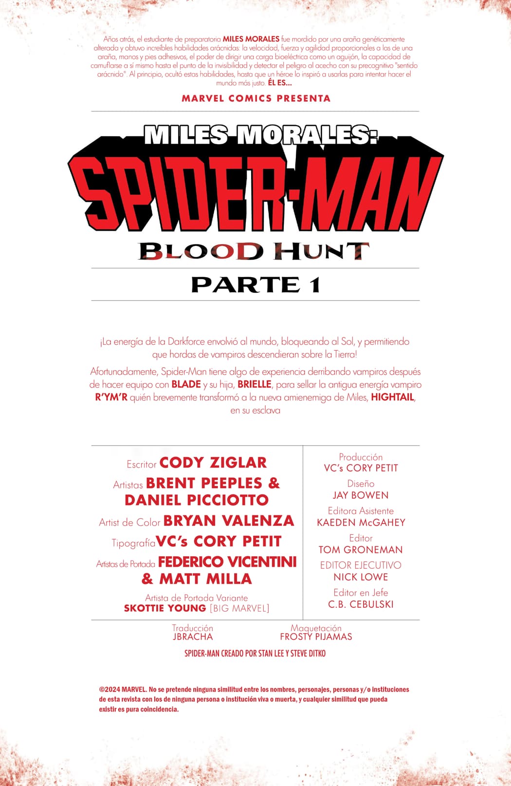 Read Blood Hunt (2024) Manga Online