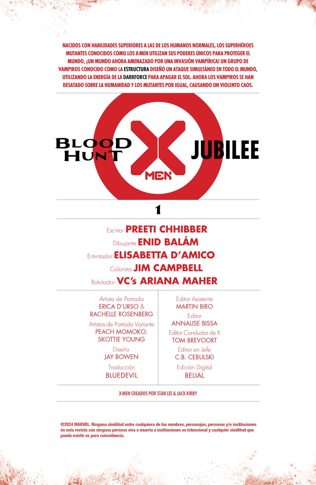 Read Blood Hunt (2024) Manga Online