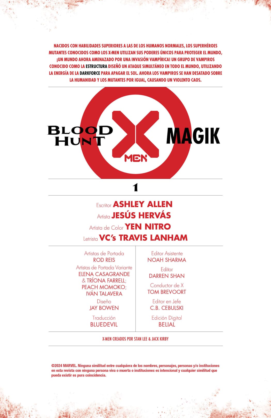 Read Blood Hunt (2024) Manga Online