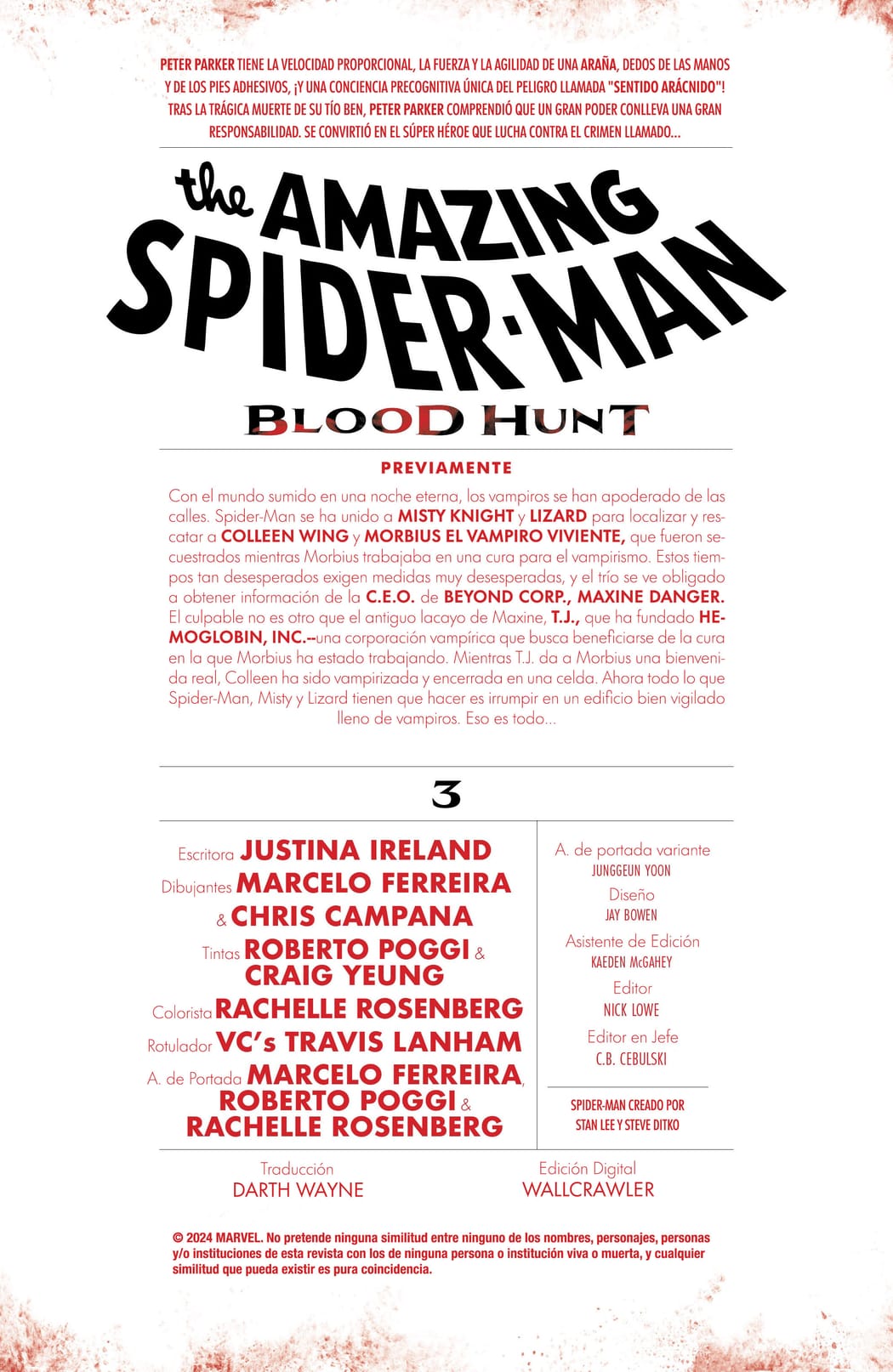 Read Blood Hunt (2024) Manga Online