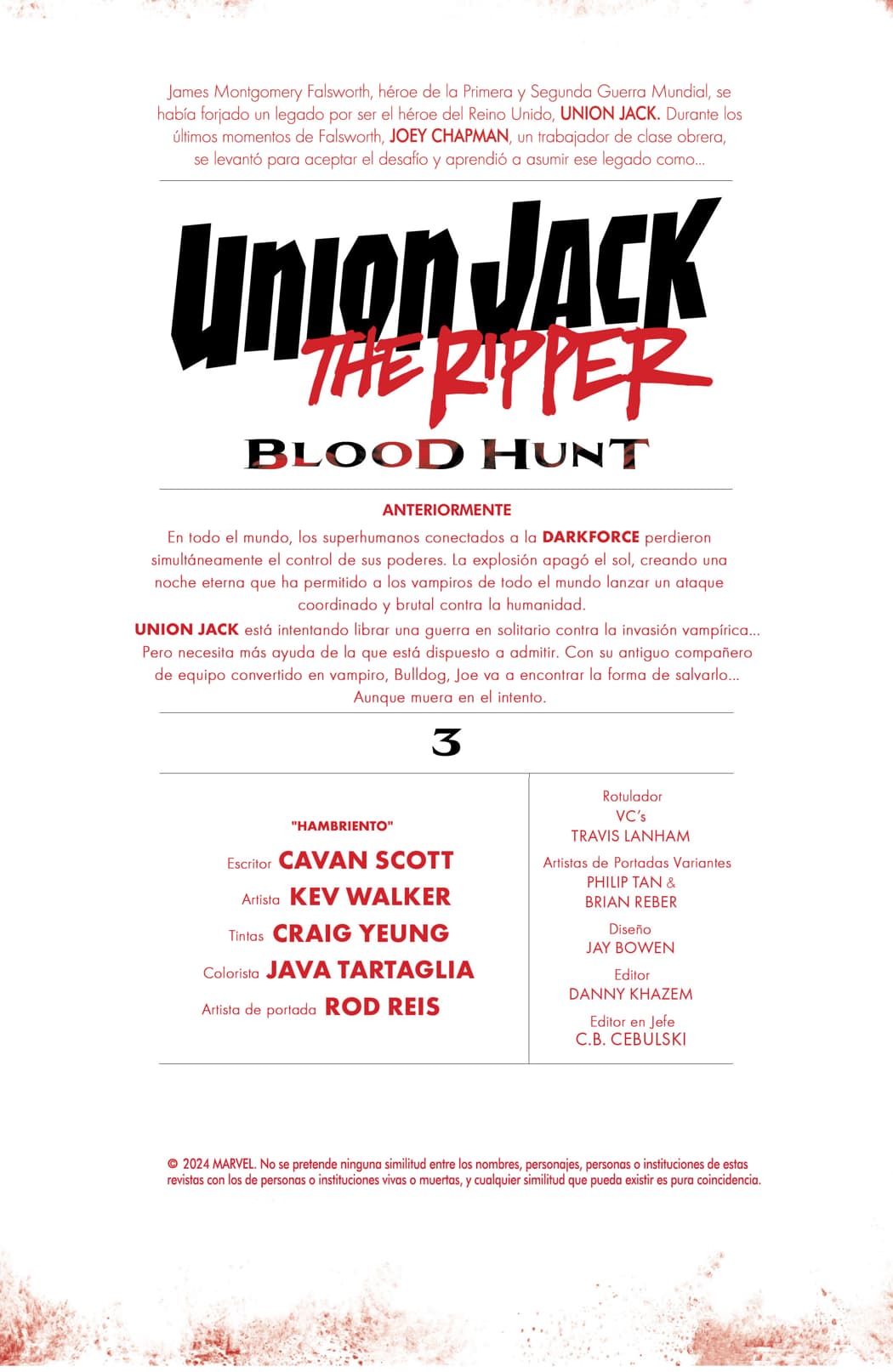 Read Blood Hunt (2024) Manga Online