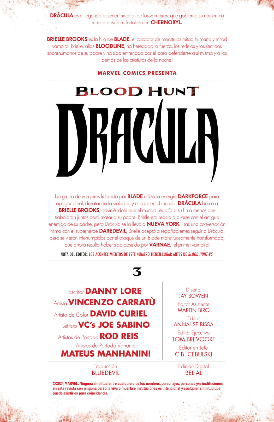 Read Blood Hunt (2024) Manga Online