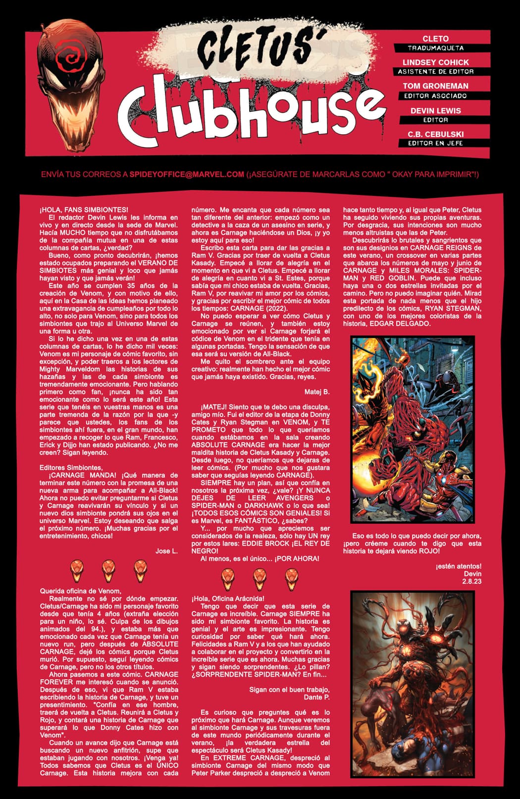Read Carnage (2022) Manga Online