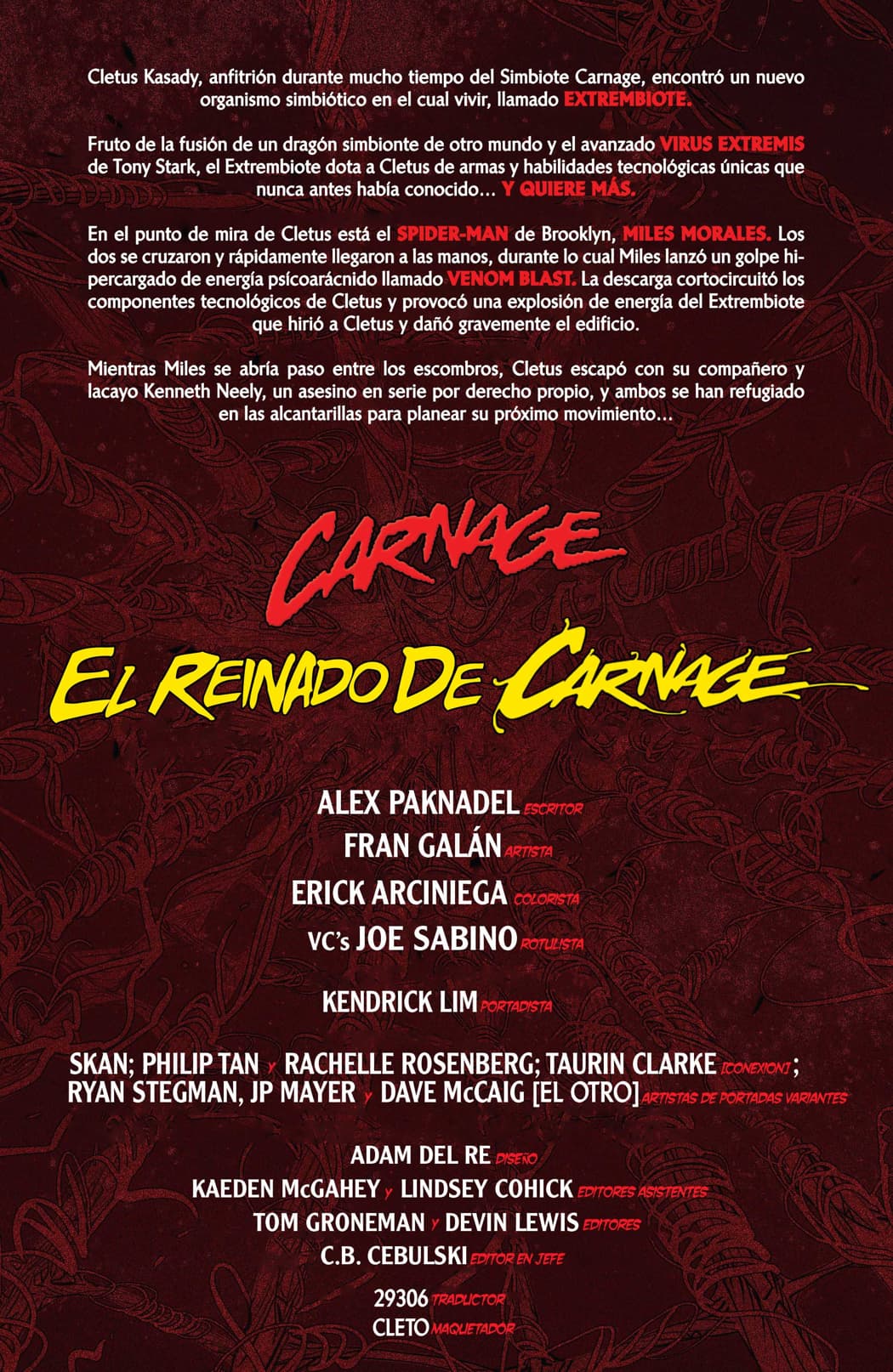 Read Carnage (2022) Manga Online