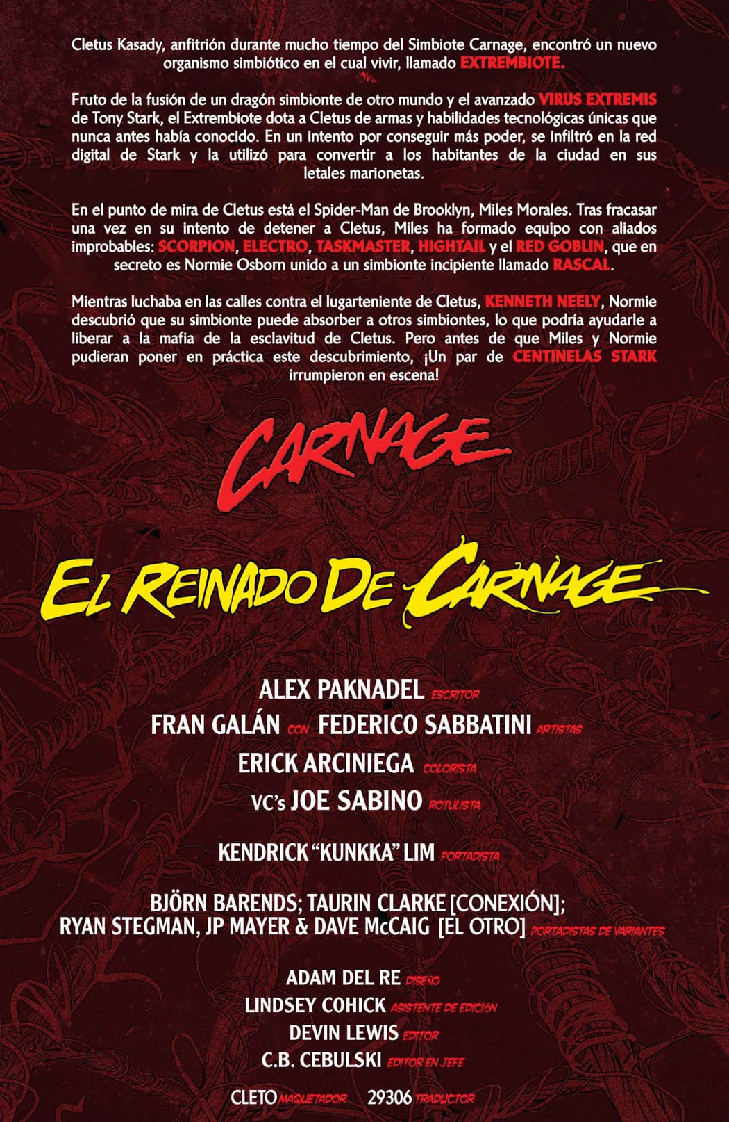 Read Carnage (2022) Manga Online