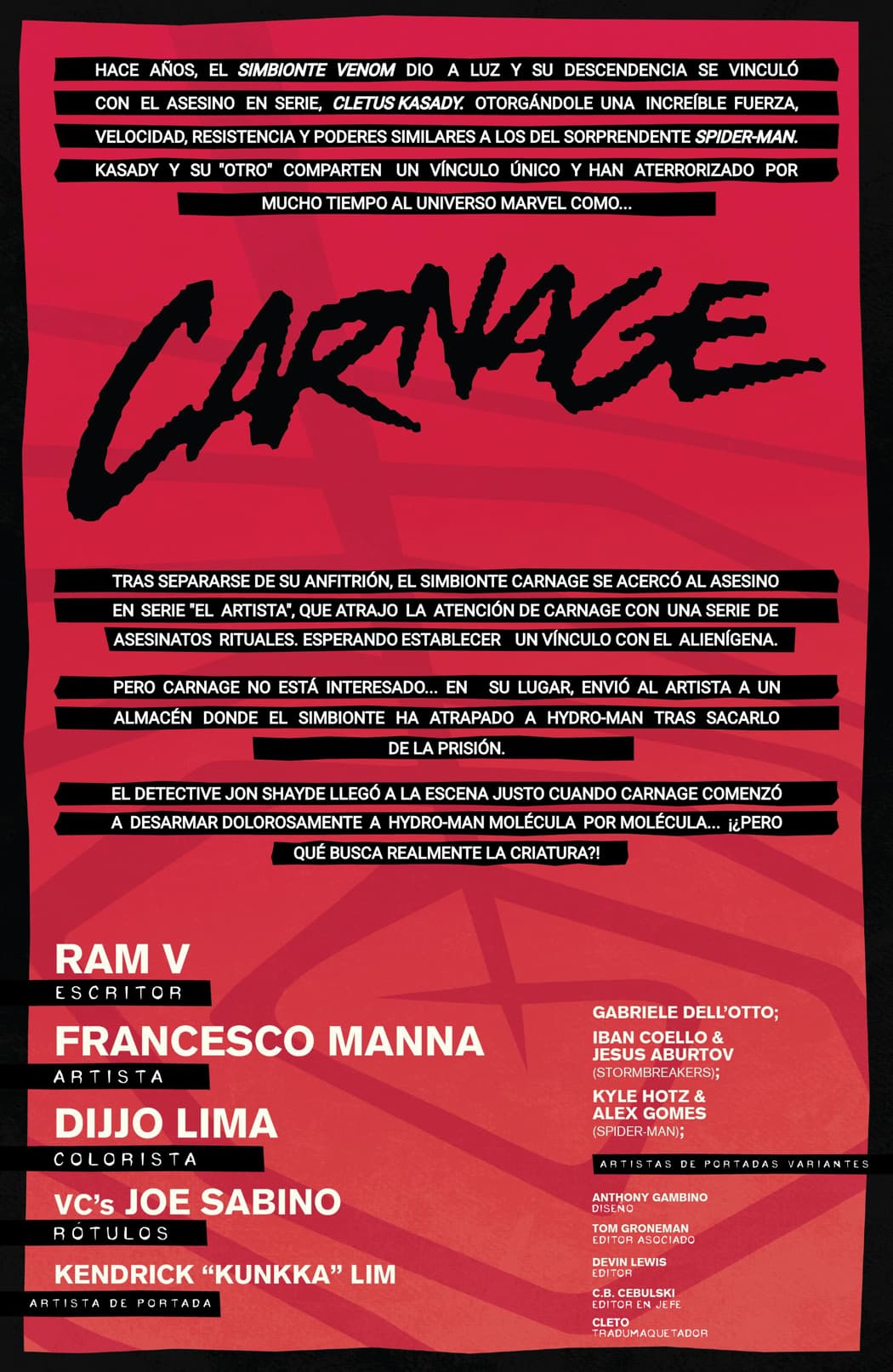 Read Carnage (2022) Manga Online