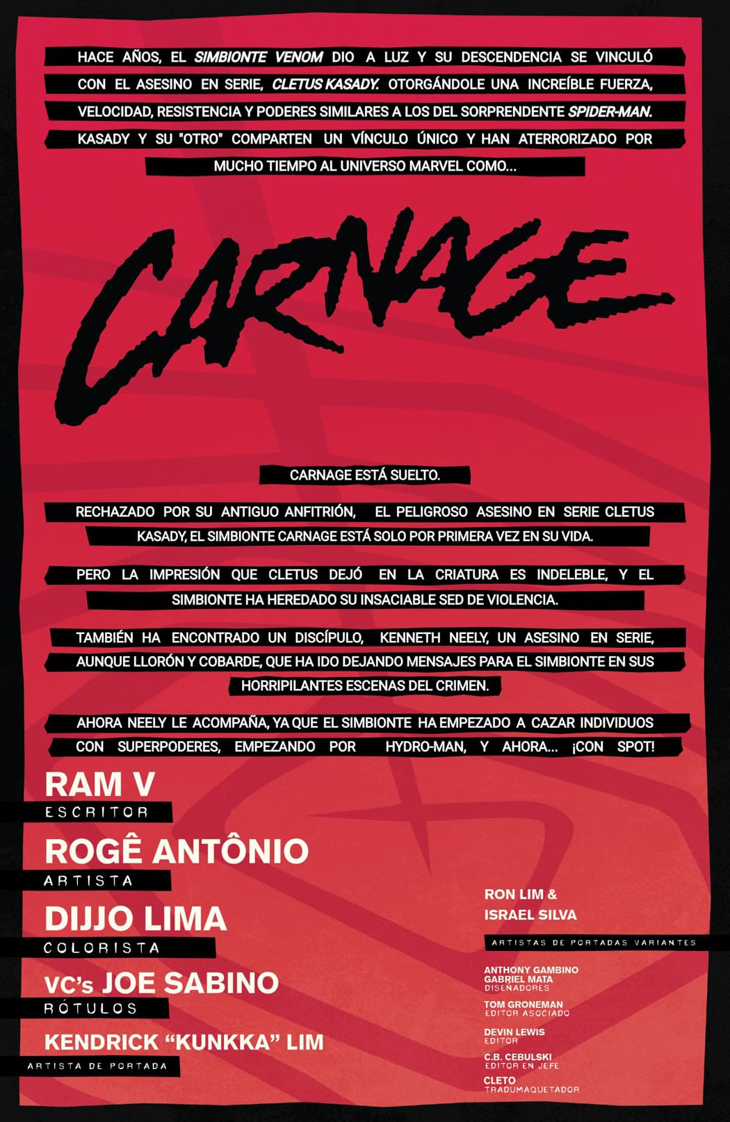 Read Carnage (2022) Manga Online