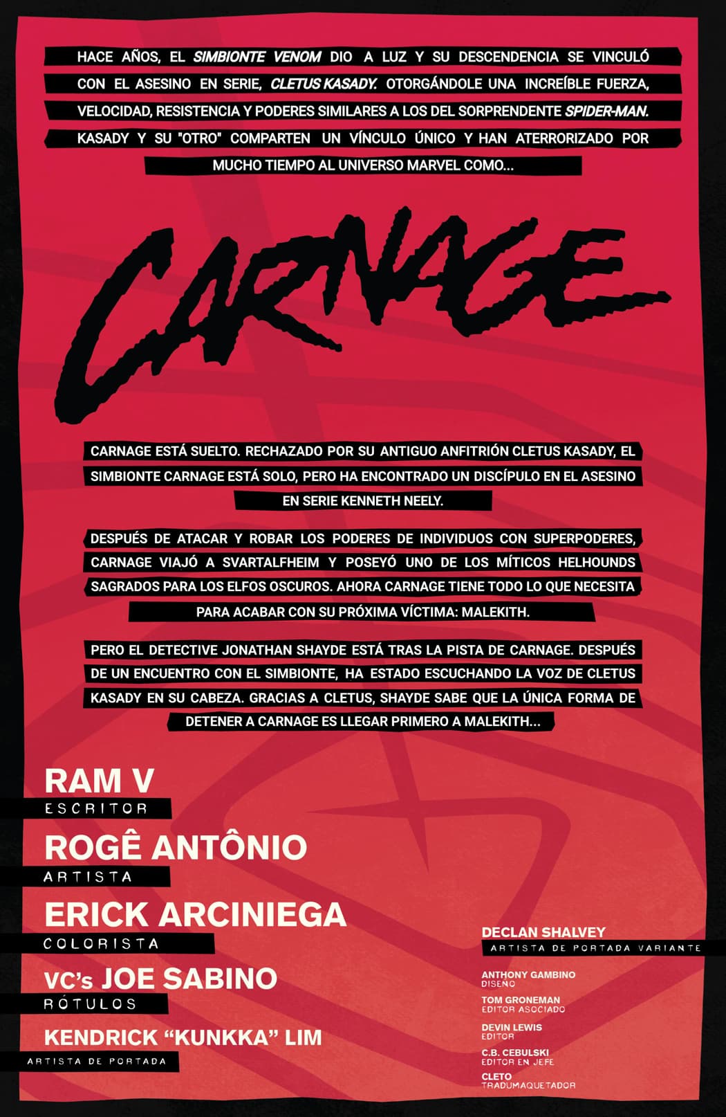 Read Carnage (2022) Manga Online