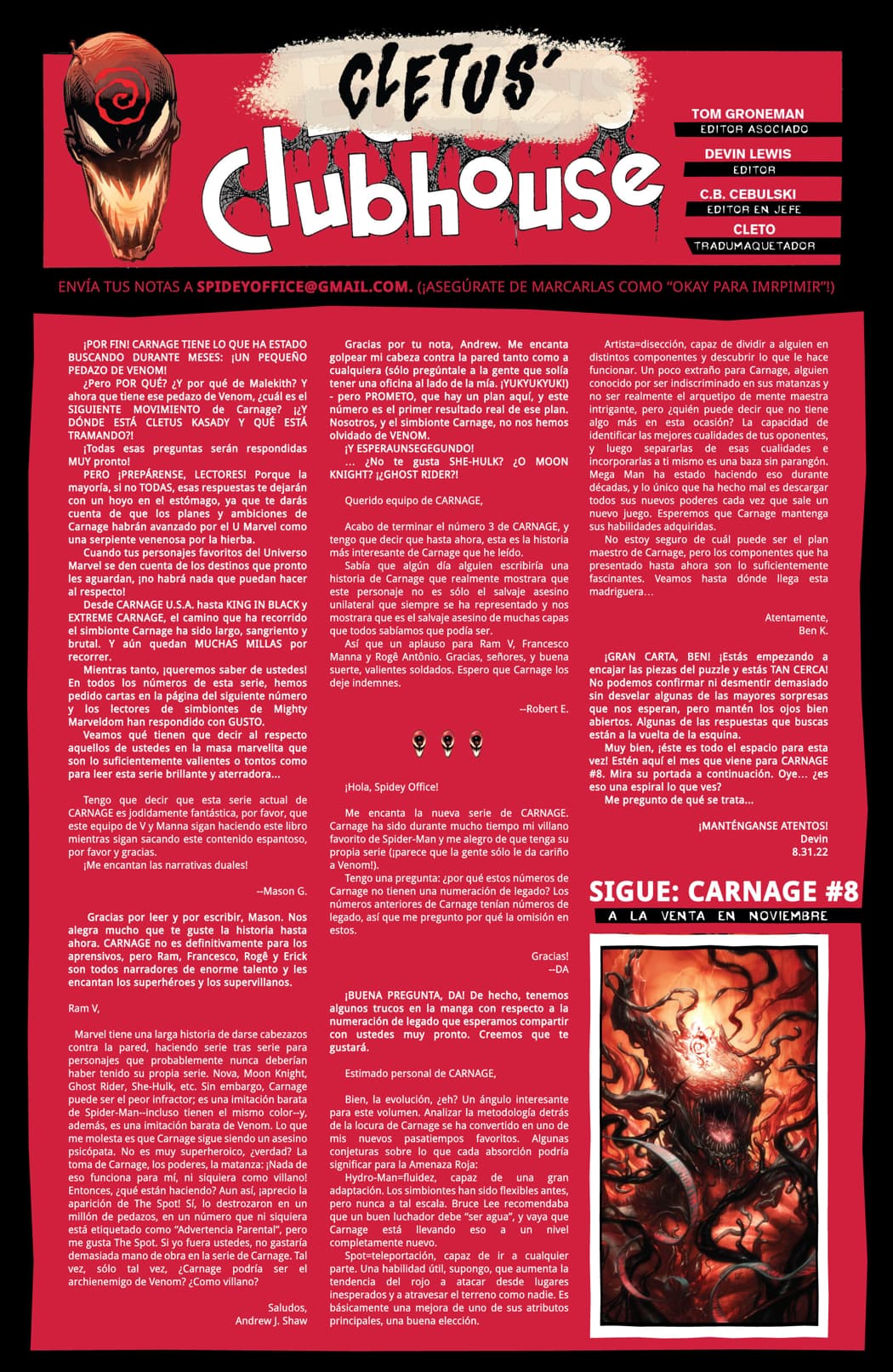 Read Carnage (2022) Manga Online