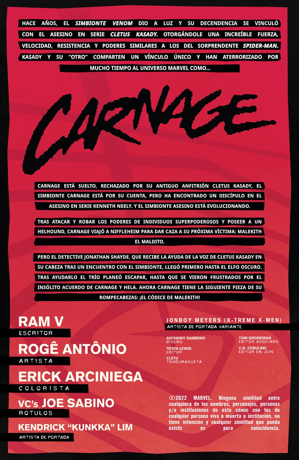 Read Carnage (2022) Manga Online