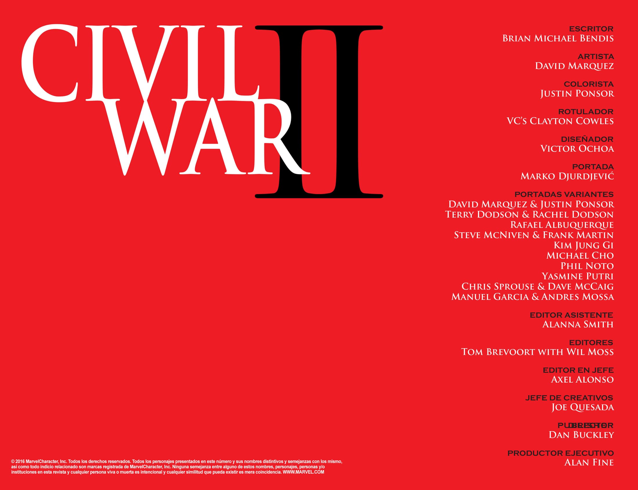 Read Civil War II (2016) Manga Online