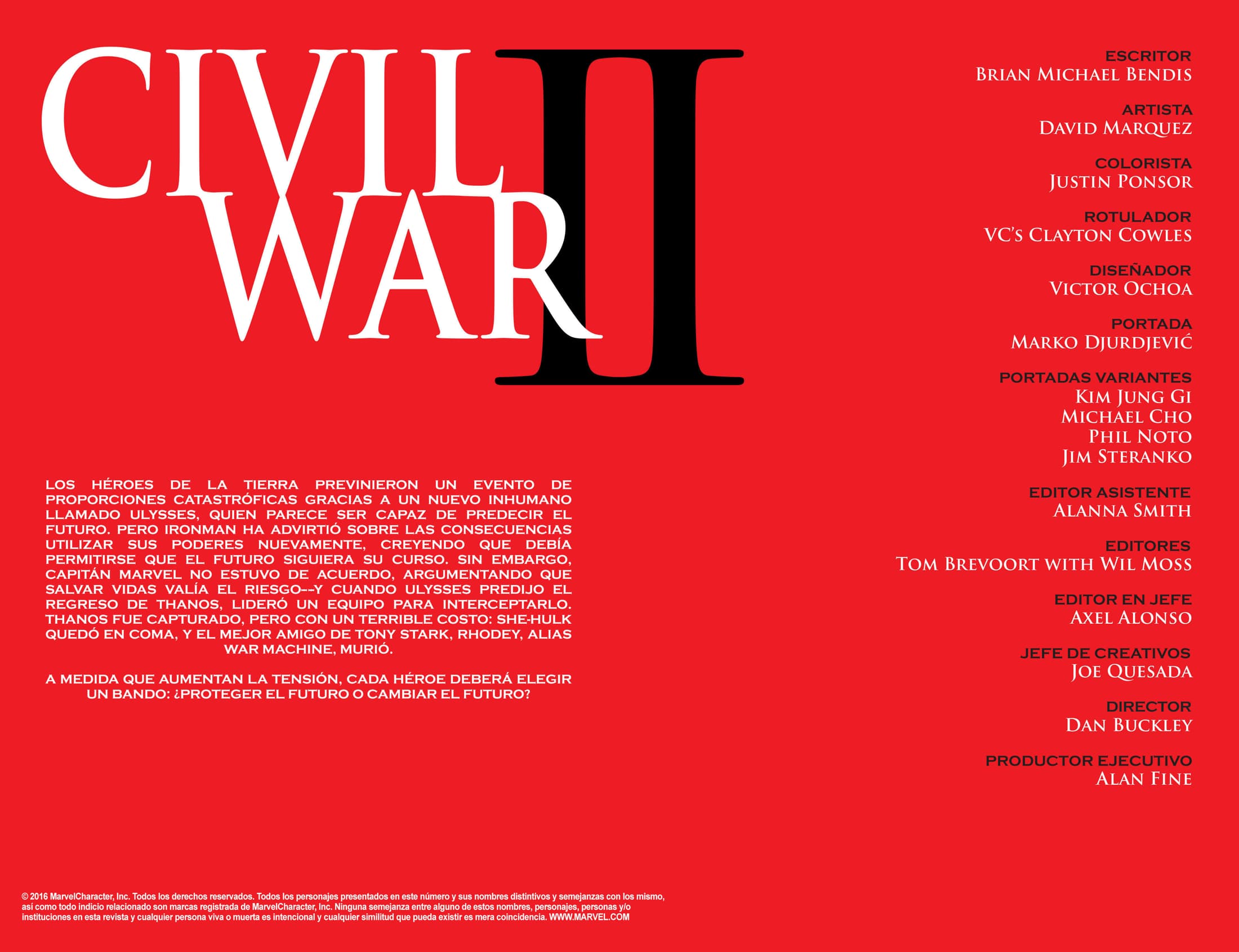 Read Civil War II (2016) Manga Online