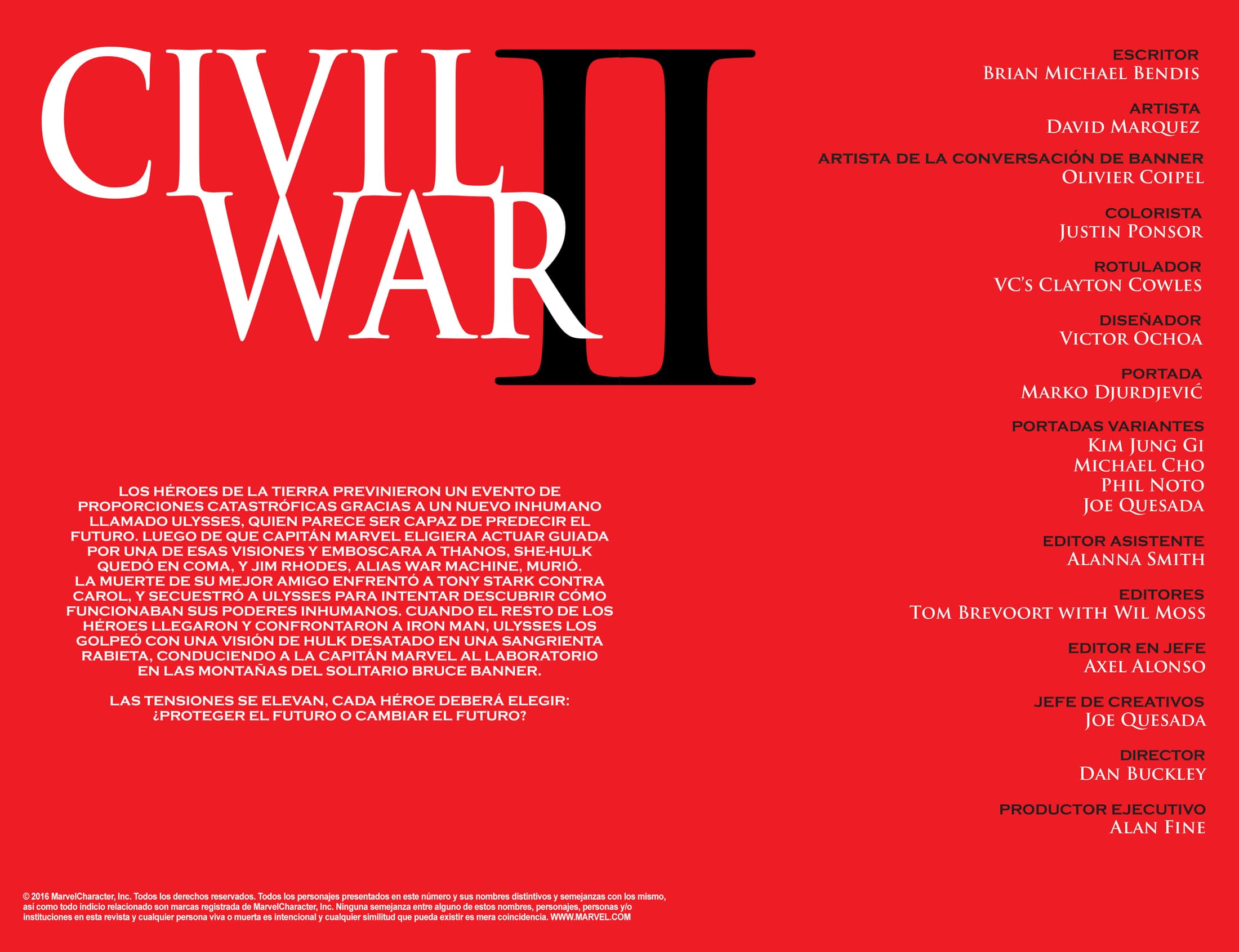 Read Civil War II (2016) Manga Online