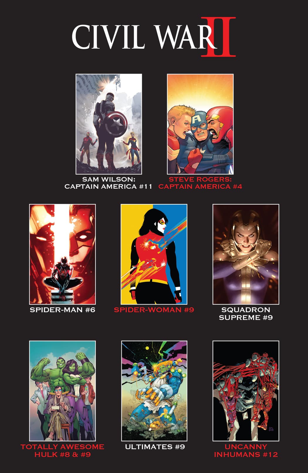 Read Civil War II (2016) Manga Online