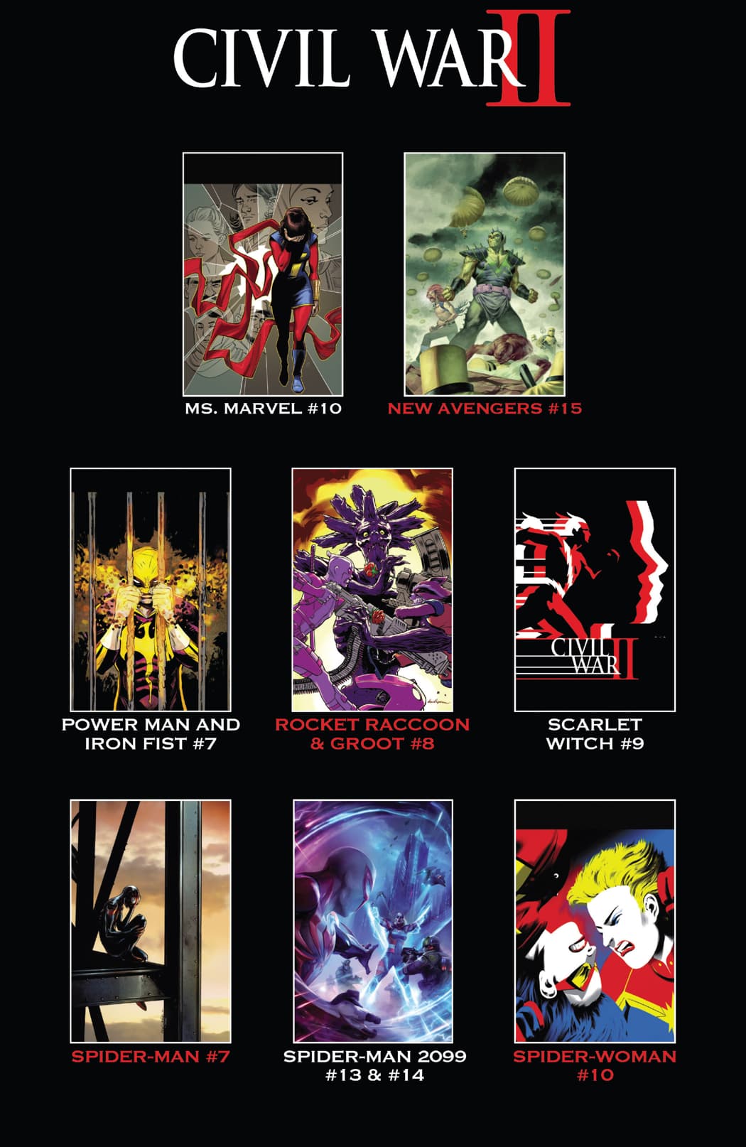 Read Civil War II (2016) Manga Online