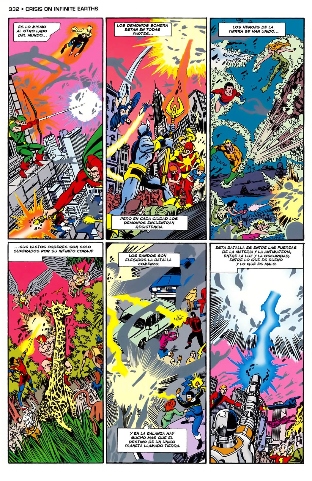 Read Crisis on Infinite Earths (1985) Manga Online