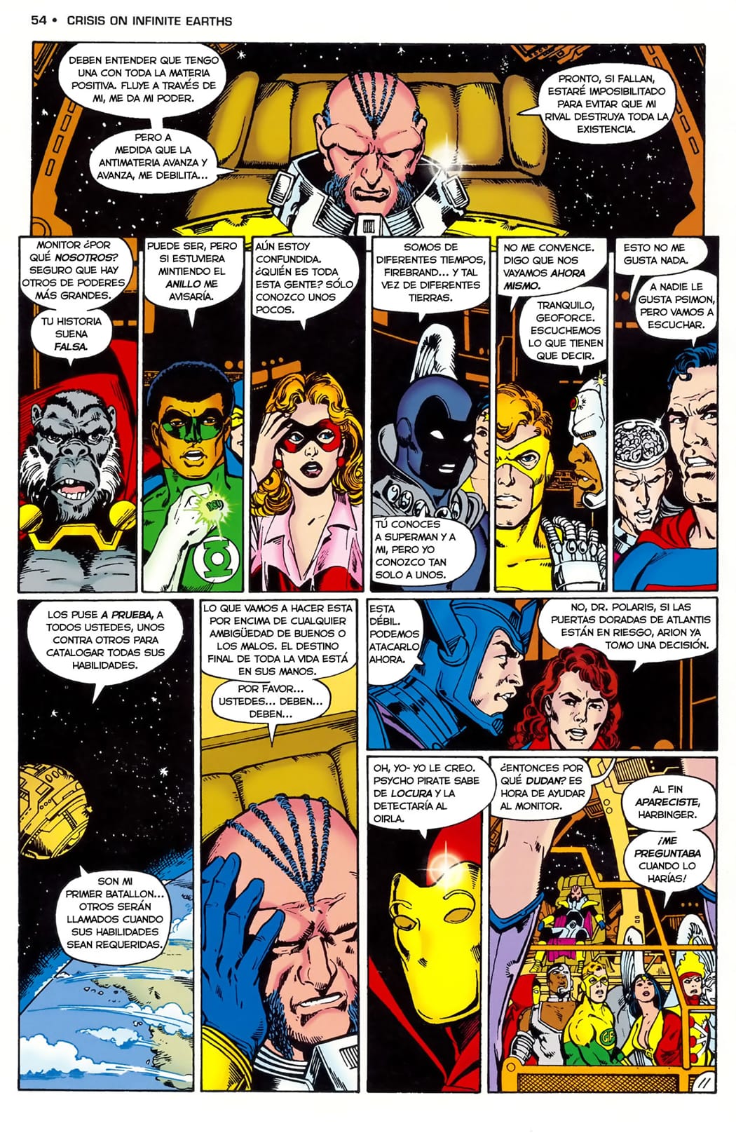 Read Crisis on Infinite Earths (1985) Manga Online