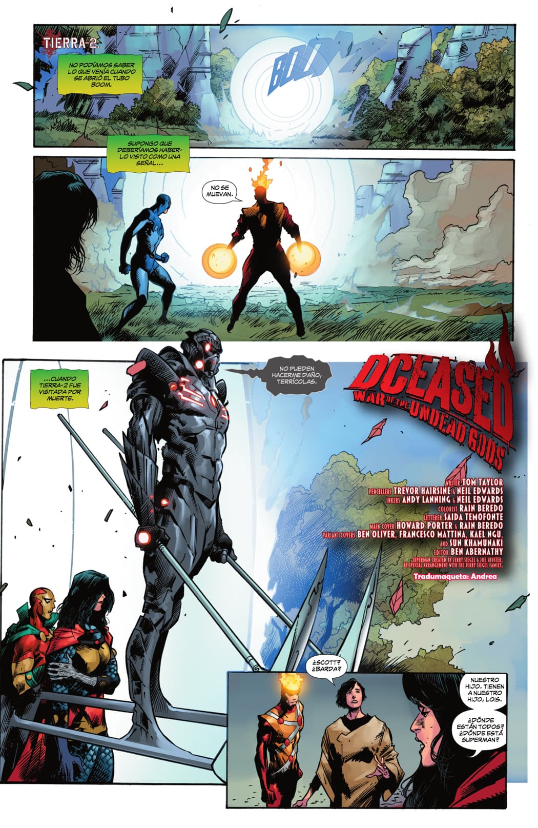 Read DCeased – War Of The Undead Gods (2022) Manga Online