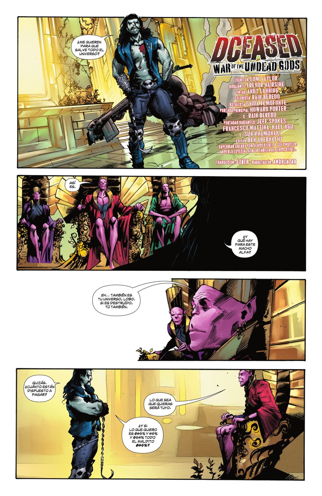 Read DCeased – War Of The Undead Gods (2022) Manga Online