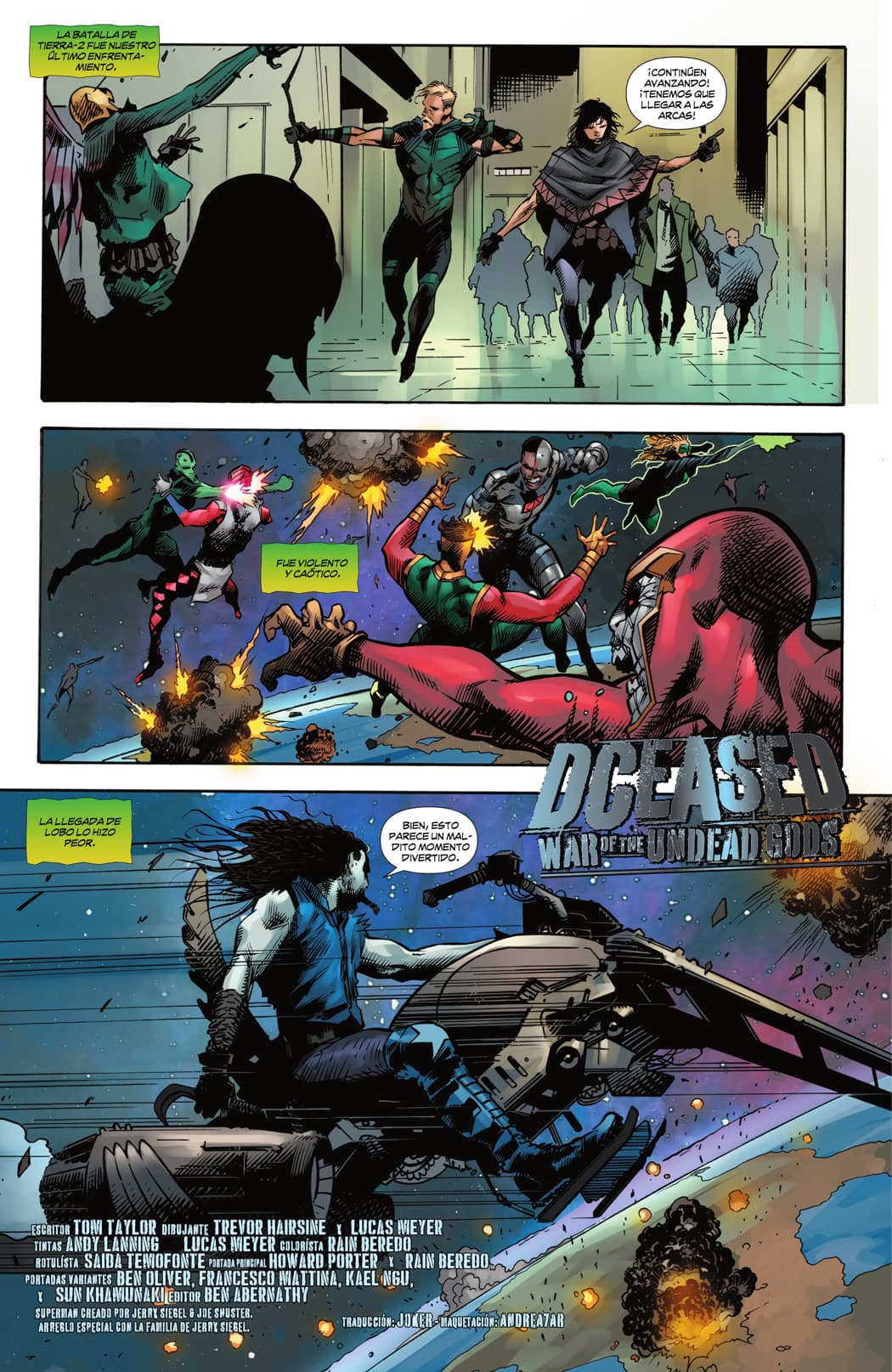 Read DCeased – War Of The Undead Gods (2022) Manga Online