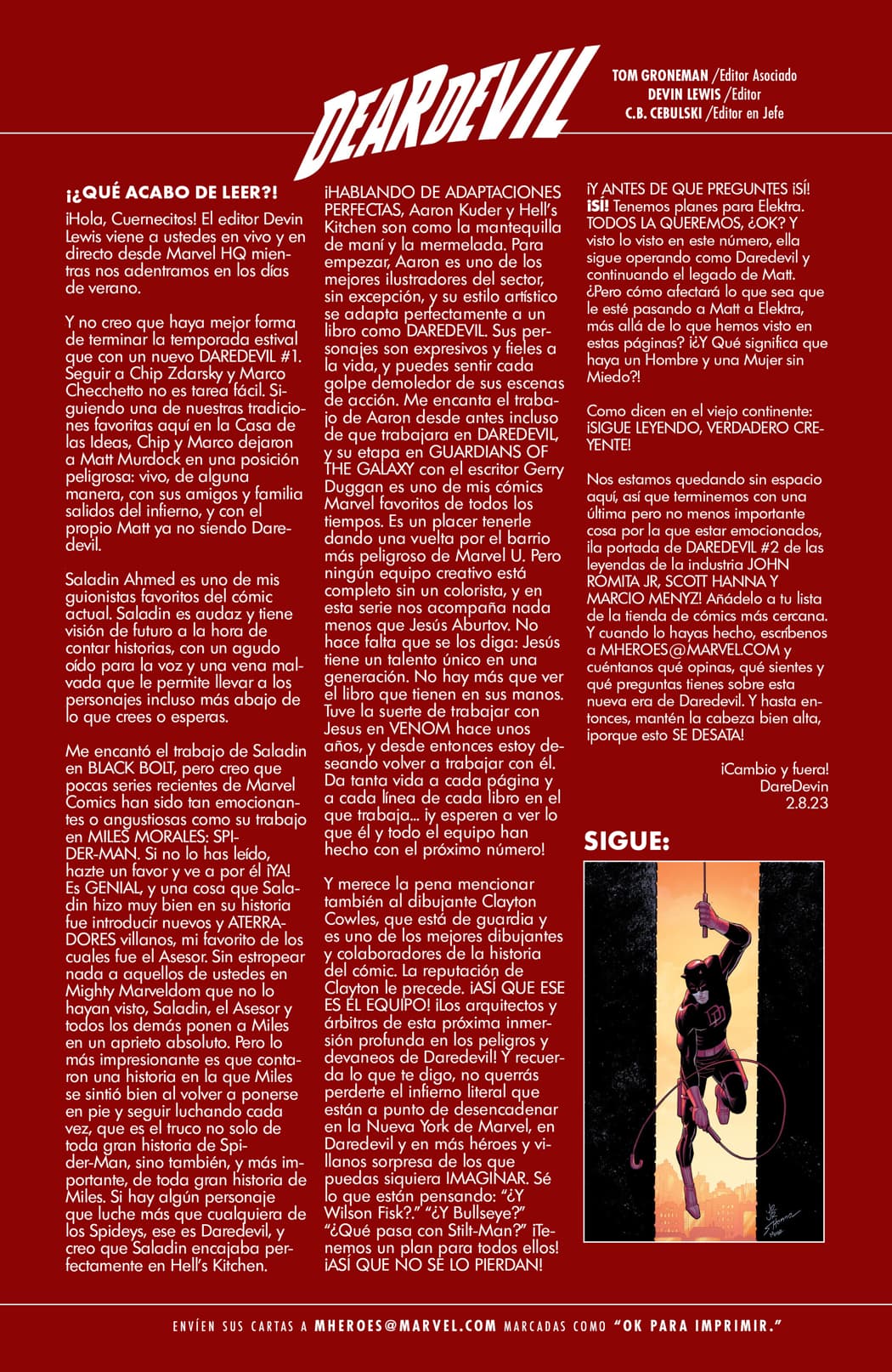 Read Daredevil (2023) Manga Online