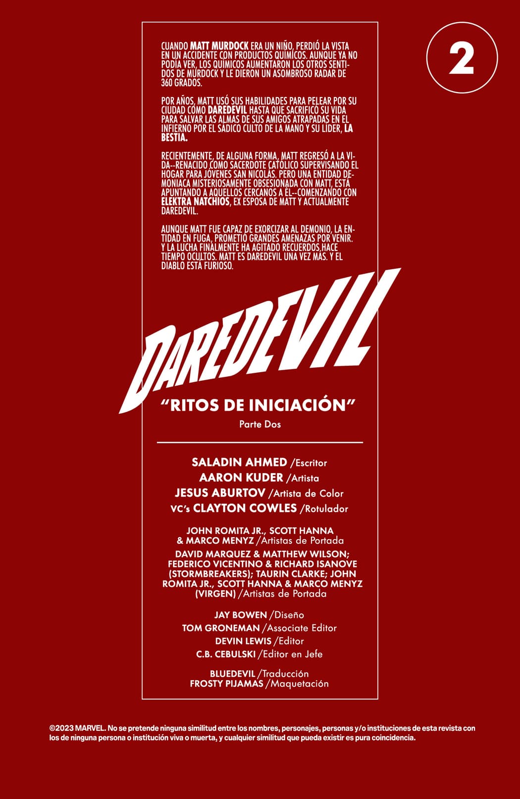 Read Daredevil (2023) Manga Online