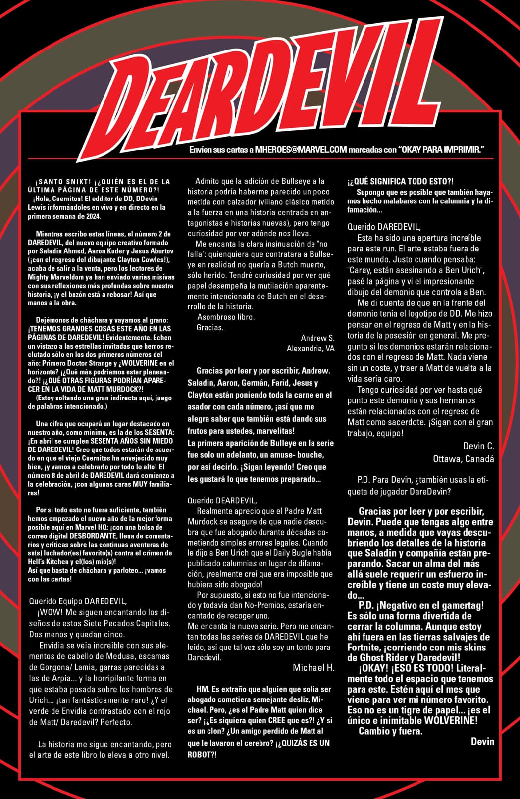 Read Daredevil (2023) Manga Online
