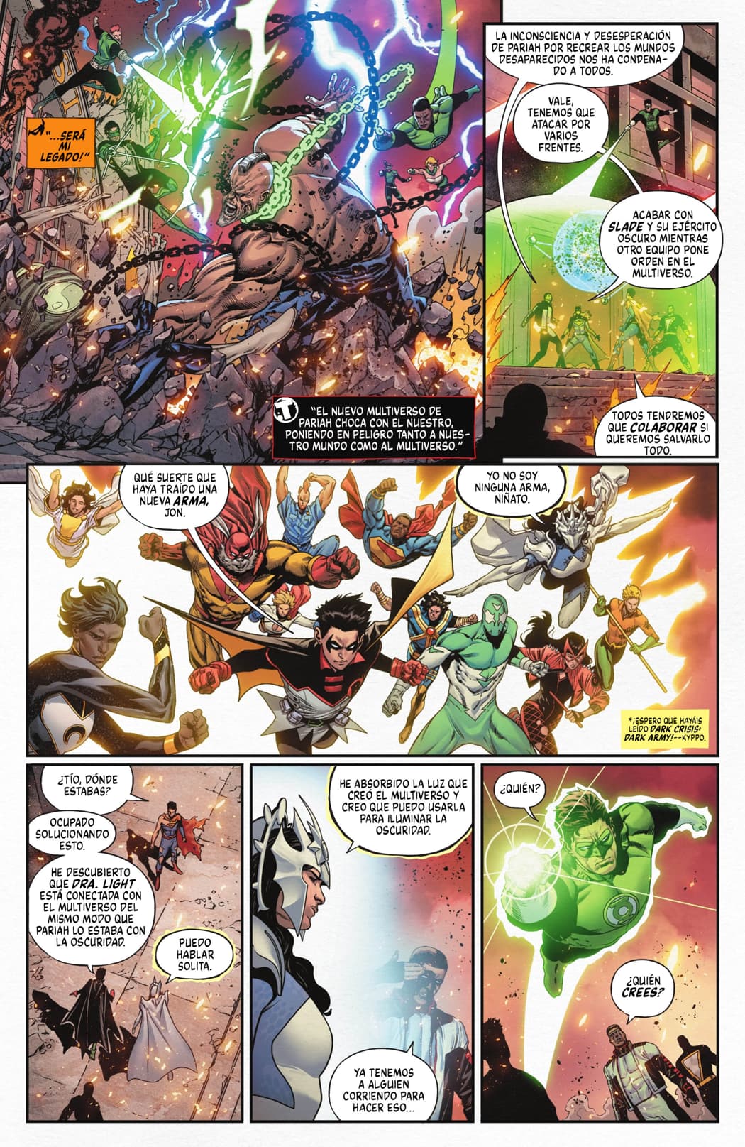 Read Dark Crisis on Infinite Earths (2022) Manga Online