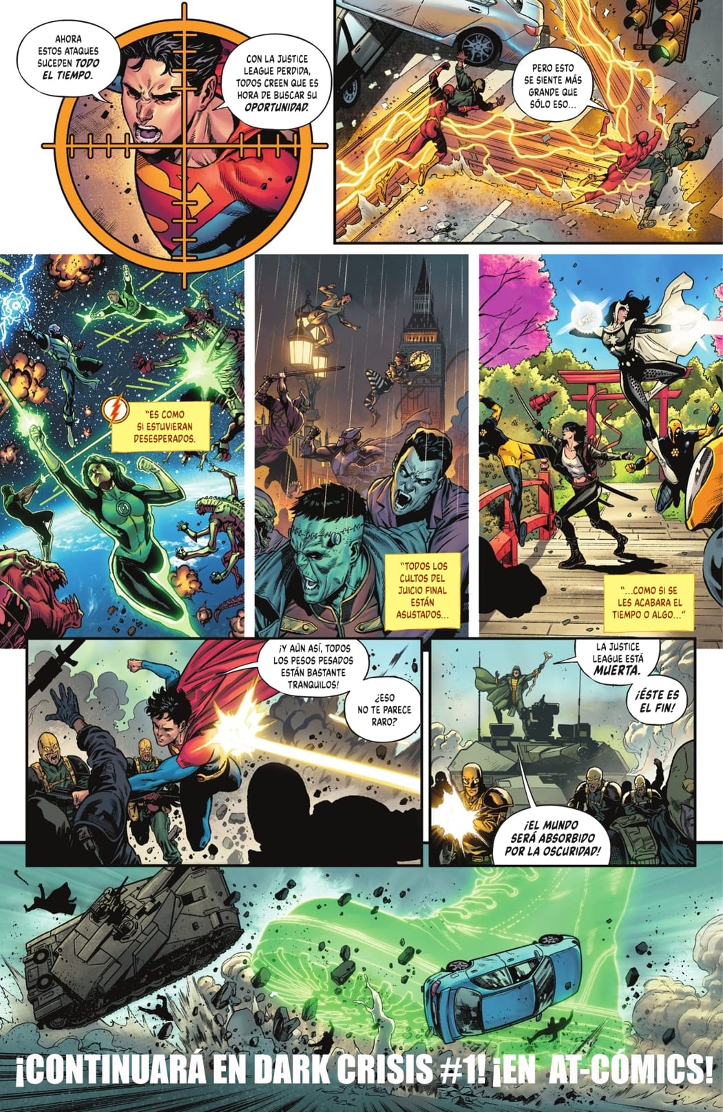 Read Dark Crisis on Infinite Earths (2022) Manga Online