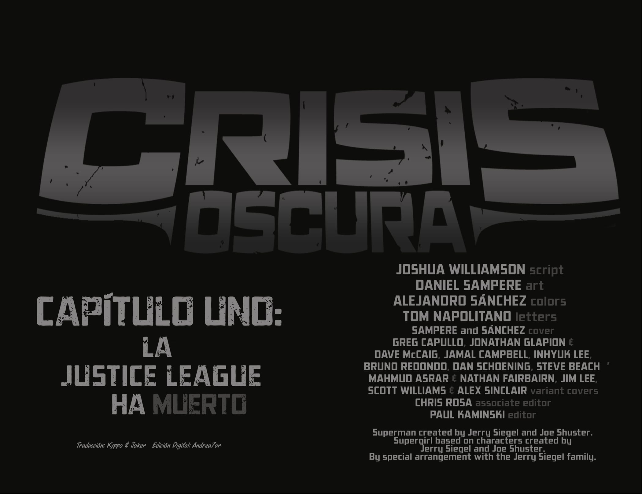 Read Dark Crisis on Infinite Earths (2022) Manga Online
