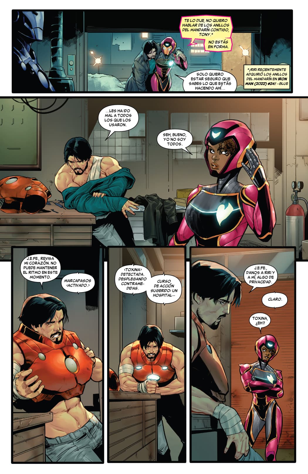 Read Invincible Iron Man (2022) Manga Online