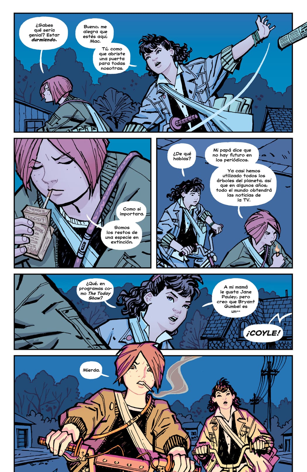 Read Paper Girls (2015) Manga Online