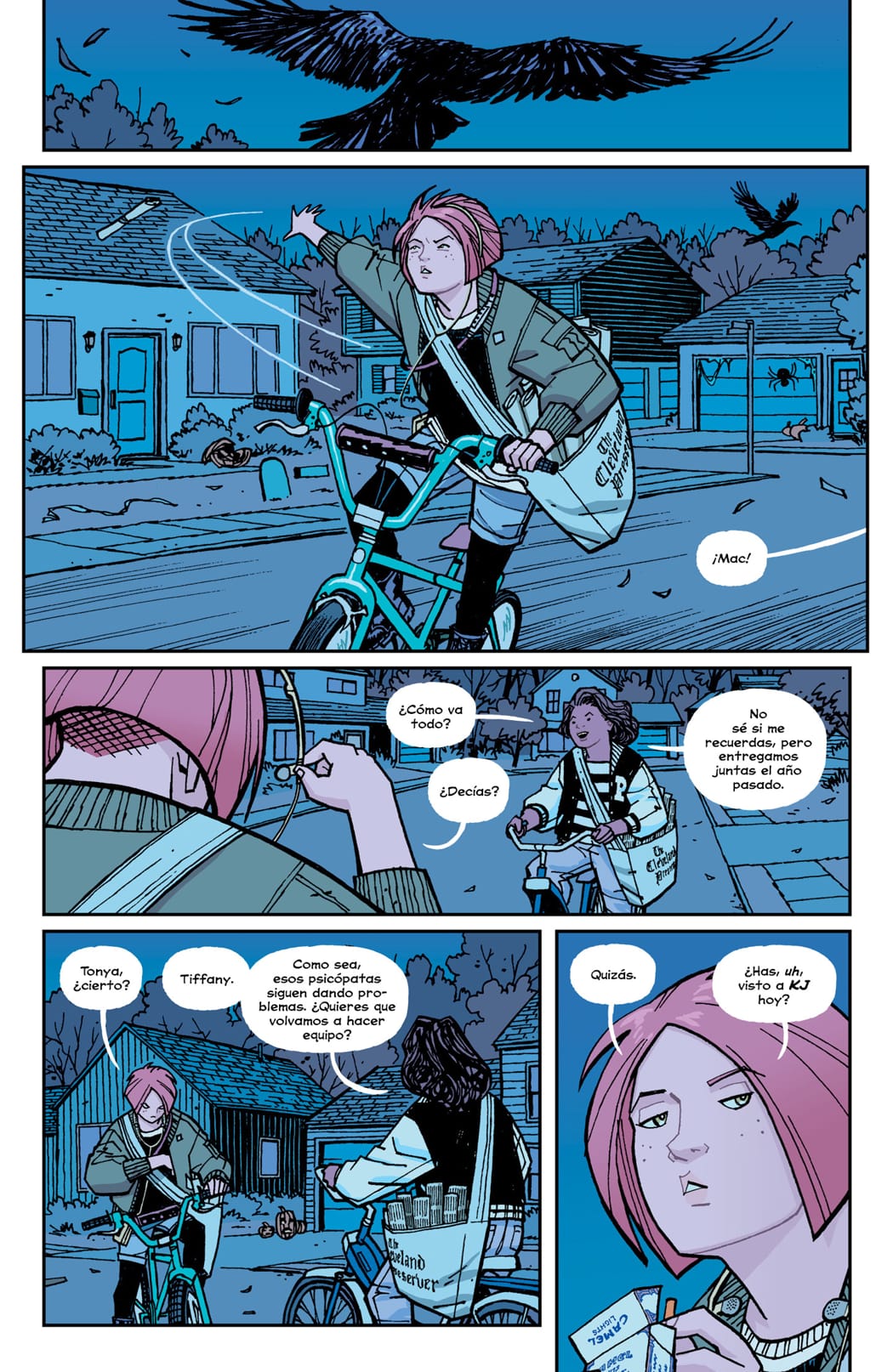 Read Paper Girls (2015) Manga Online