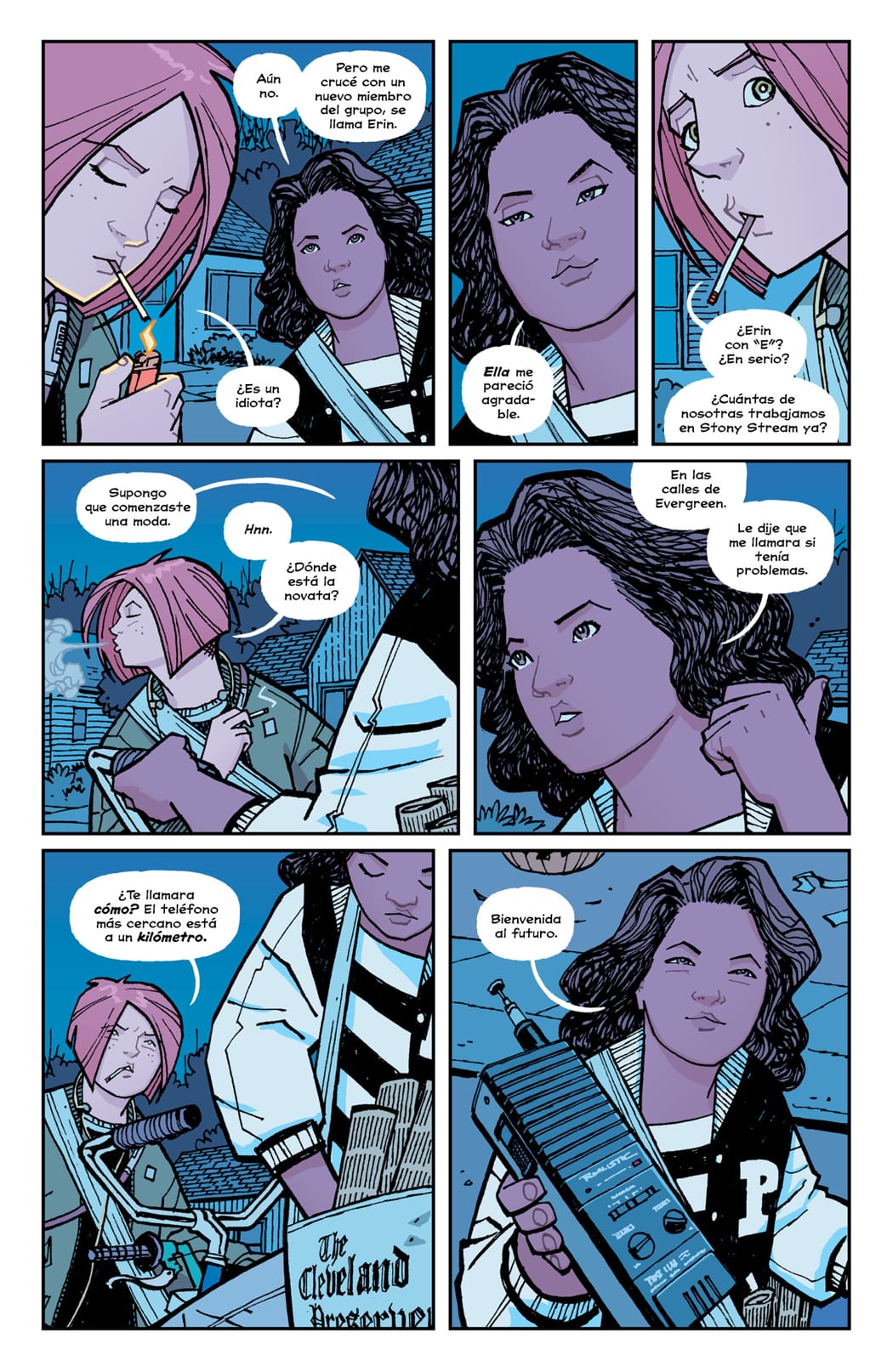 Read Paper Girls (2015) Manga Online