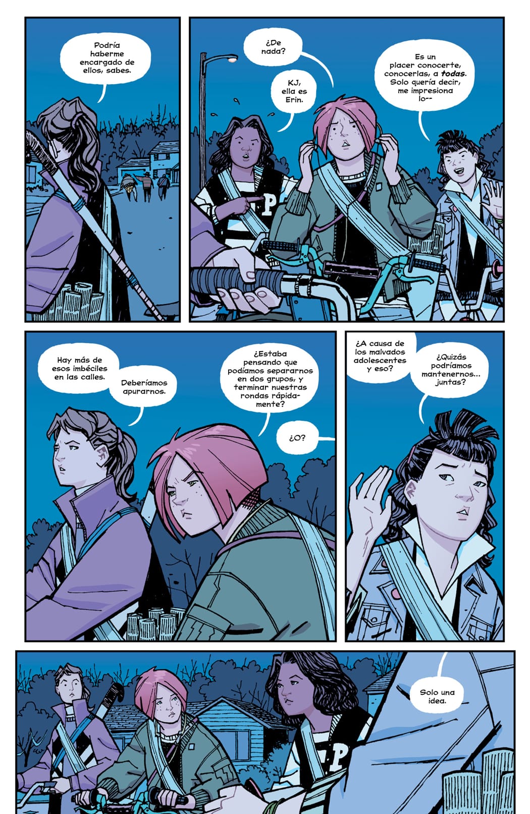 Read Paper Girls (2015) Manga Online