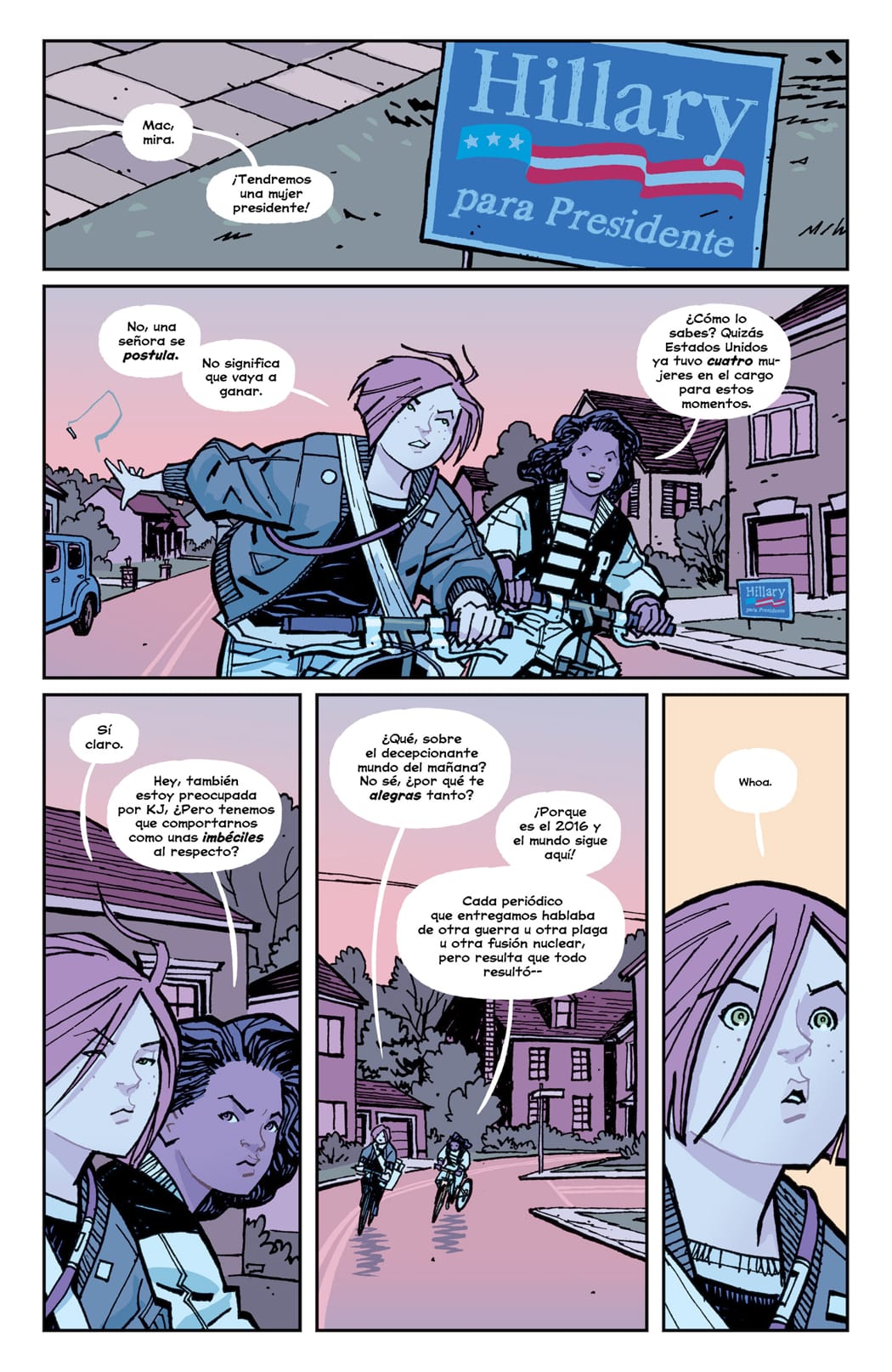 Read Paper Girls (2015) Manga Online
