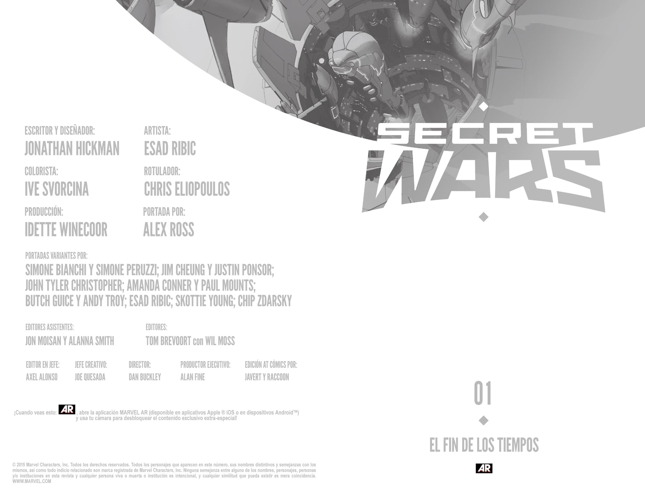 Read Secret Wars (2015) Manga Online