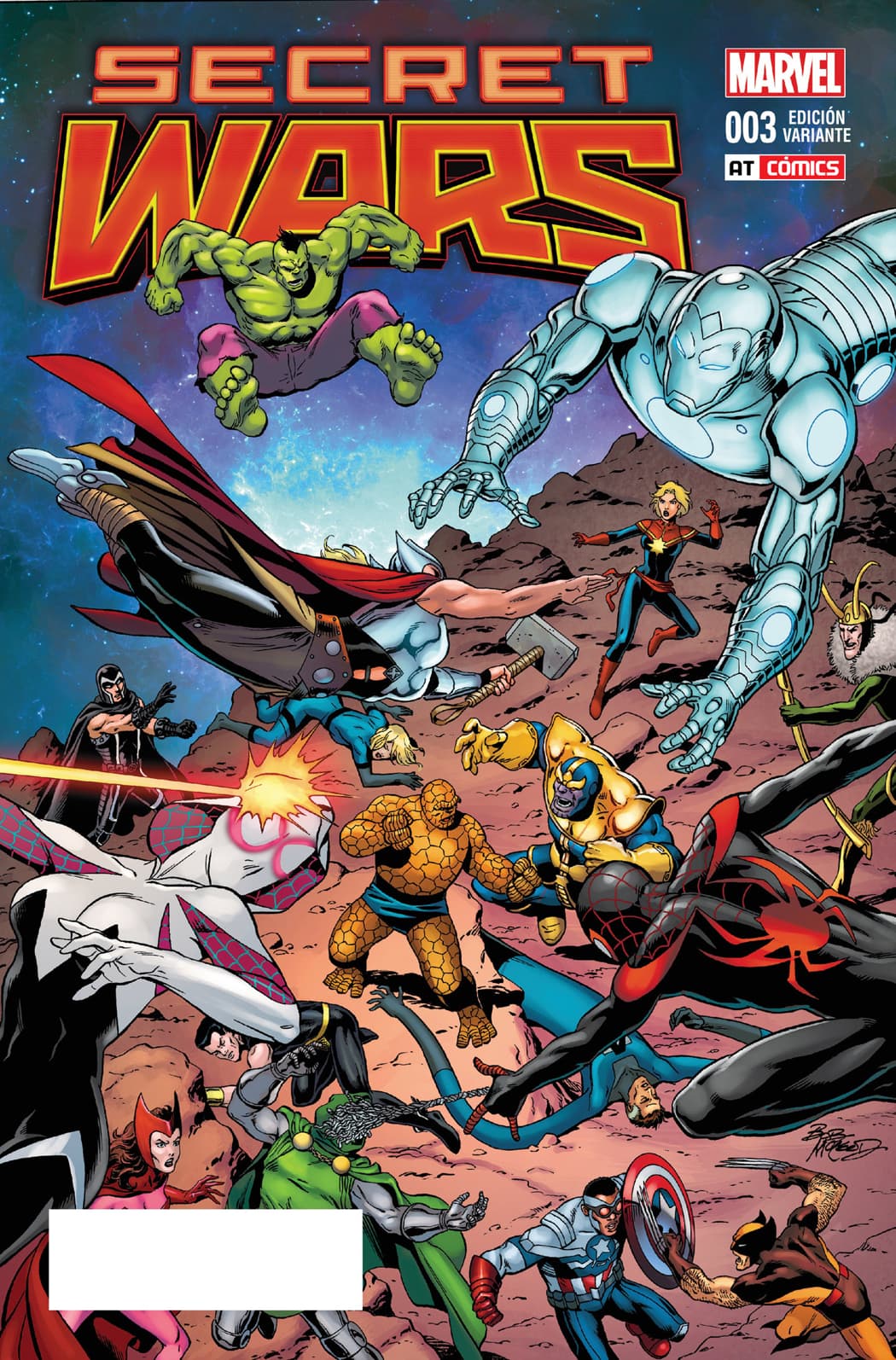Read Secret Wars (2015) Manga Online