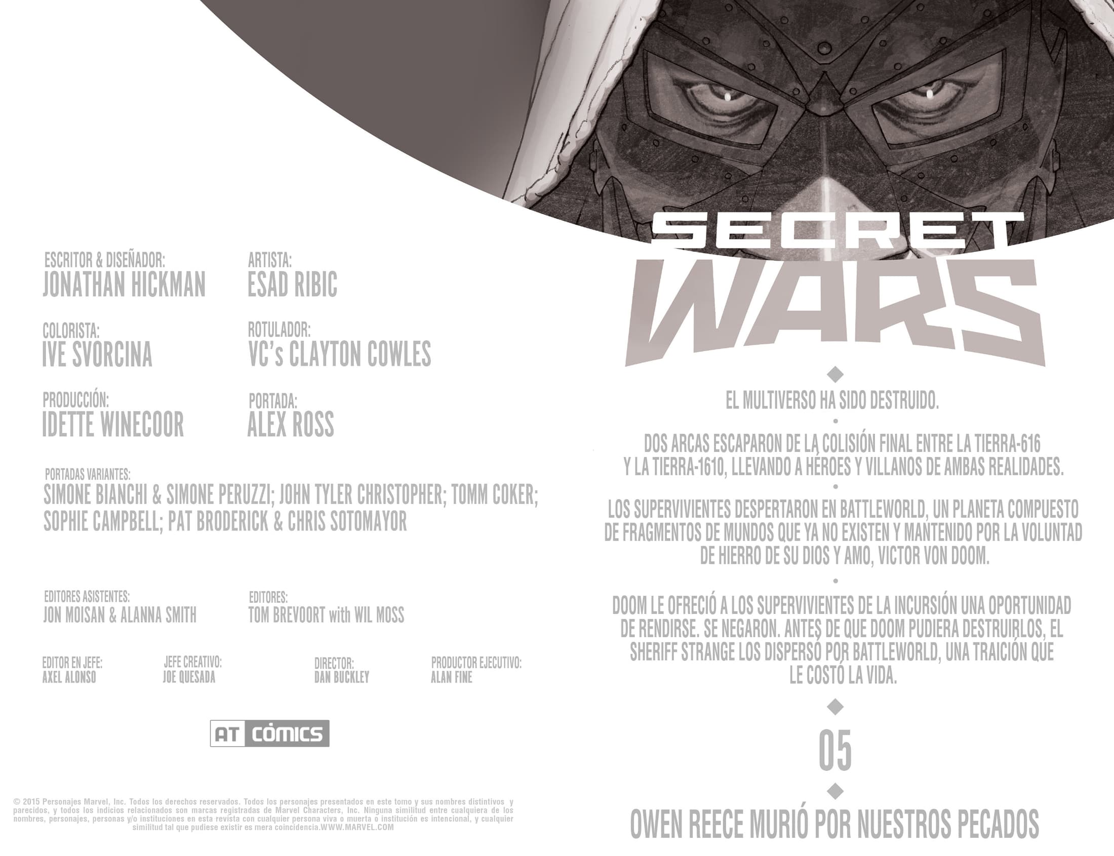 Read Secret Wars (2015) Manga Online