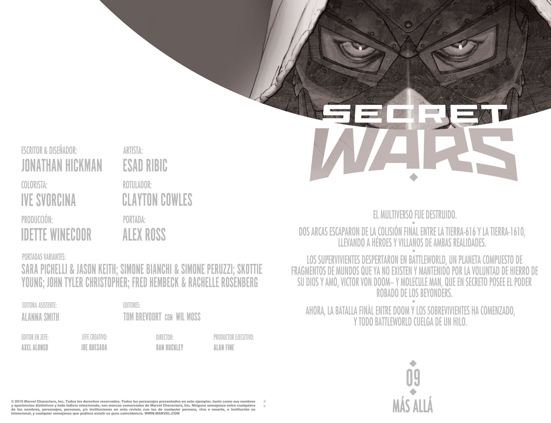 Read Secret Wars (2015) Manga Online
