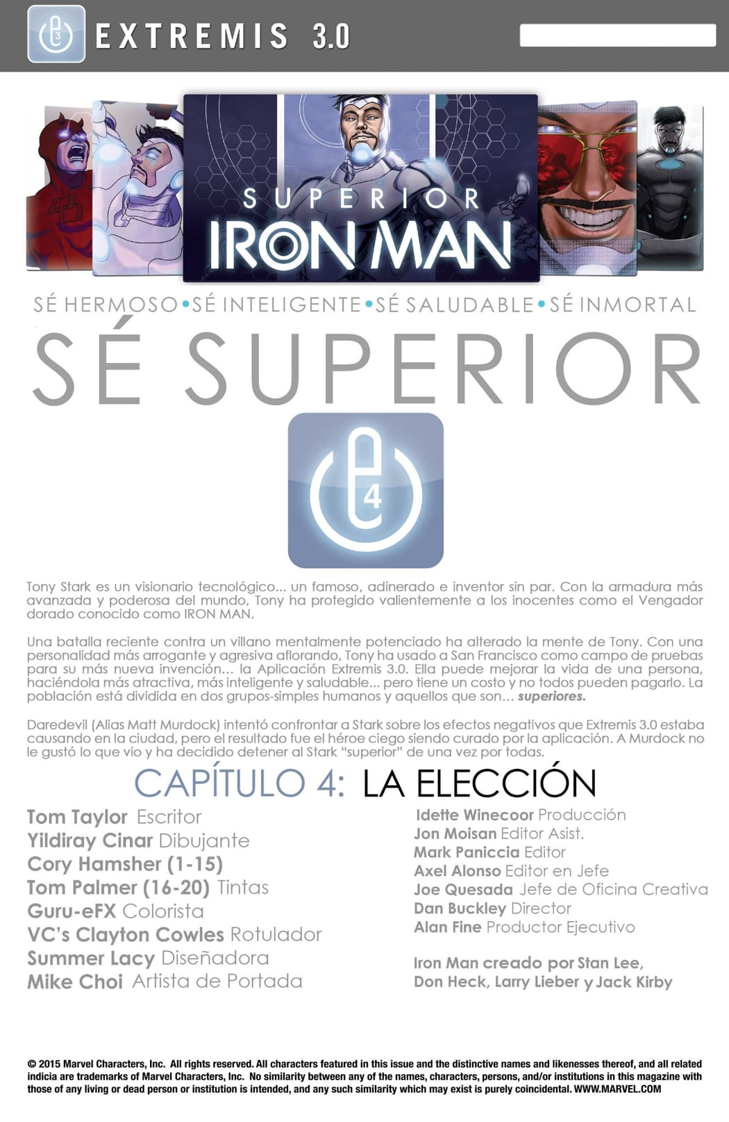 Read Superior Iron Man (2014) Manga Online