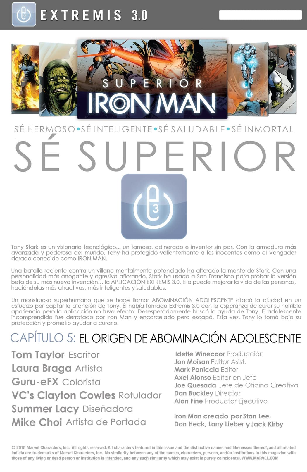 Read Superior Iron Man (2014) Manga Online