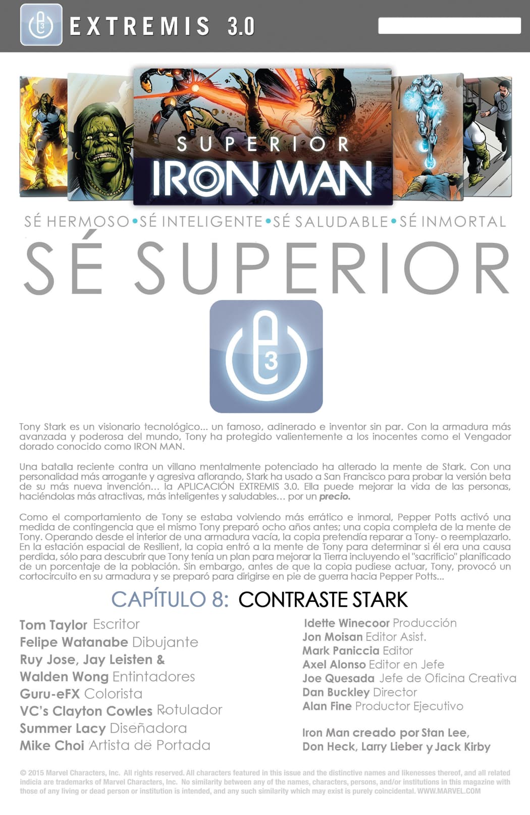 Read Superior Iron Man (2014) Manga Online