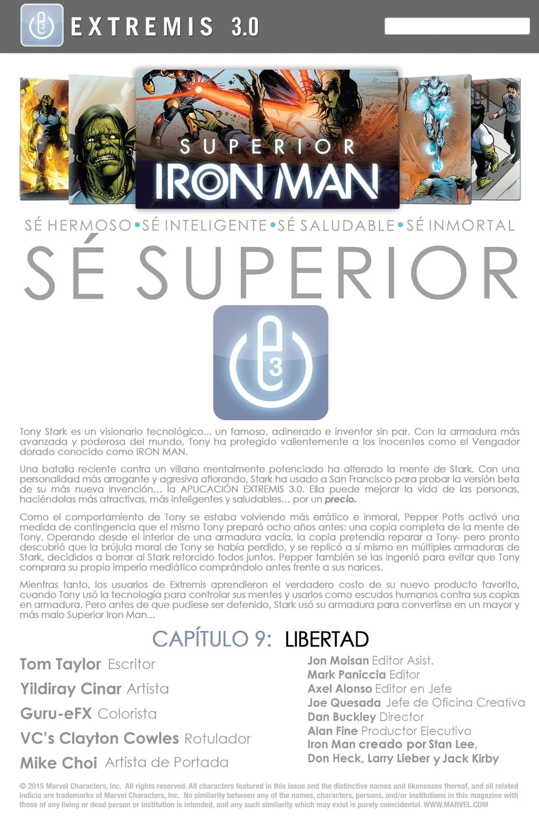 Read Superior Iron Man (2014) Manga Online