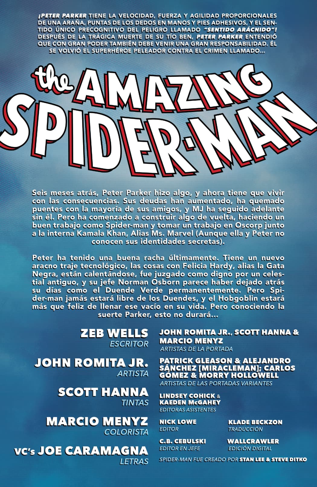 Read The Amazing Spider-Man (2022) Manga Online