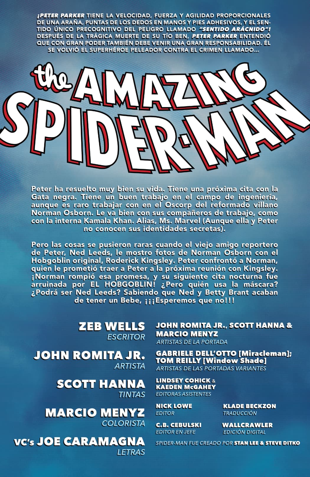 Read The Amazing Spider-Man (2022) Manga Online