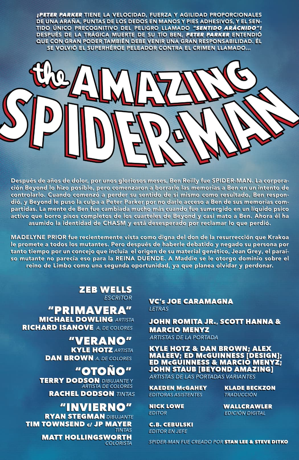 Read The Amazing Spider-Man (2022) Manga Online