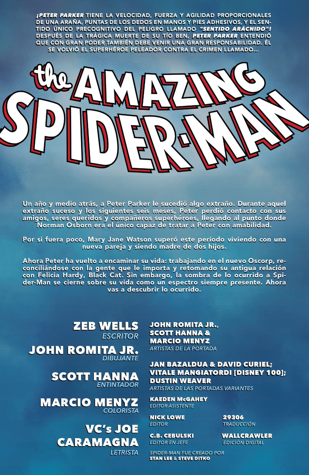 Read The Amazing Spider-Man (2022) Manga Online