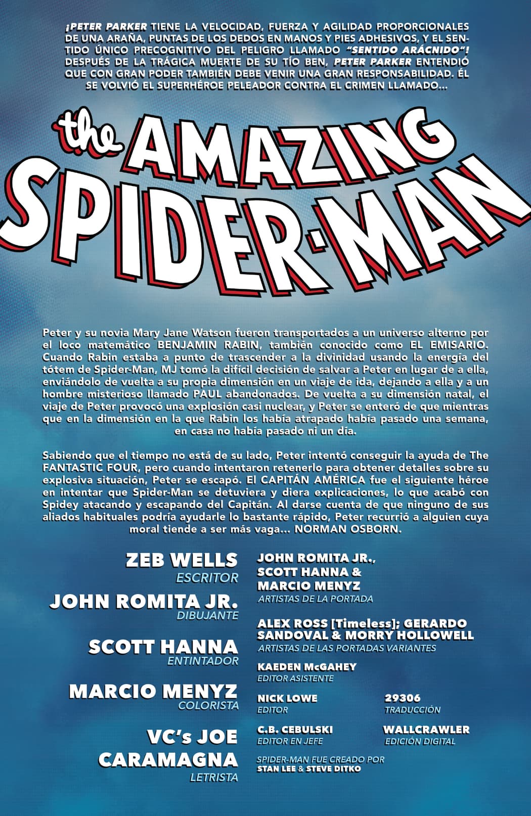 Read The Amazing Spider-Man (2022) Manga Online